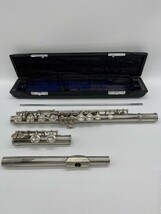 【1円〜】 YAMAHA ヤマハ フルート YFL-23 管楽器 ハードケース付き　中古 未確認　現状_画像3