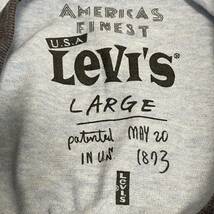 LEVI’S リーバイス AMERICAS FINEST メンズ 半袖Tシャツ Lサイズ ブルー_画像6