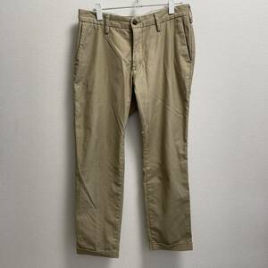 EDWIN エドウィン KHAKIS レギュラーテーパード アンクル丈 9分丈 バンツ カーキ Mサイズ チノパン ストレッチ素材