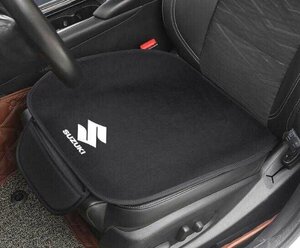 ★新品★スズキ用 車用 シートカバーセット 前座席用2枚 座布団滑り止め シートクッション 座面クッション 通気性素材