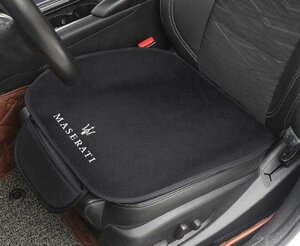 ★新品★マセラティ用 車用 シートカバーセット 前座席用2枚 座布団滑り止め シートクッション 座面クッション 通気性素材