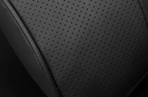 新品 マツダ MAZDA ロゴ刺繍 本革 レザー 自動車 2個セット ネックパッド 頚椎サポート 首枕 汎用品 323 MPV LY3P CX-8/5/3_画像3