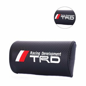 TRD カーボン調 ネックパッド 刺繍ロゴ 2個セット