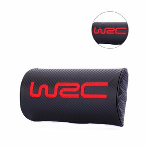 WRC カーボン調 ネックパッド 刺繍ロゴ 2個セット