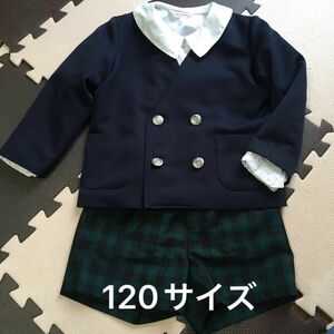 コシノヒロコ ひかりのくに 制服 120 男の子 セット ズボン ブレザー ブラウス 体操着 アンファン