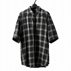 UNDERCOVER アンダーカバー プルオーバーフランネルチェックシャツ 定価32400円 NUMBER(N)INE RAF SIMONS LAD MUSICIAN A.F ARTEFACT 