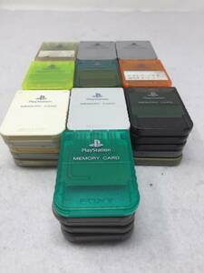 GY-709 PS PlayStation original memory card large amount set 50 pieces set SONY set sale 