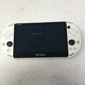 GY-937 動作品 SONY PSVITA PCH-2000 本体 wifiモデル ホワイト Playstation VITA 本体のみ 初期化済の画像3