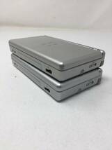 GY-984 動作品 ニンテンドーDS Lite 本体 USG-001 シルバー 2台 まとめ売り 任天堂 本体のみ_画像6