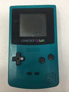 HY-193 ジャンク品 ニンテンドー ゲームボーイカラー 本体 CGB-001 ブルー 任天堂 本体のみ レトロ 希少 GAMEBOY COLOR