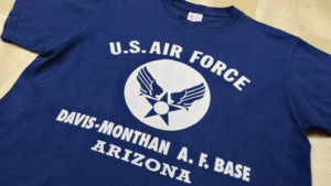 BUZZ RICKSON'S バズリクソンズ U.S.AIR FORCE Tシャツ 半袖 サイズ M（38-40）ネイビー