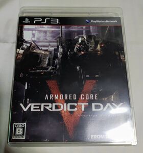 PS3 アーマードコア ヴァーディクトデイ ARMORED CORE VERDICT DAY