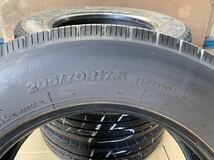 送料無料 205/70R17.5 115/113 L LT ブリヂストン R205 2015年製 BRIDGESTONE タイヤ 4本セット_画像10