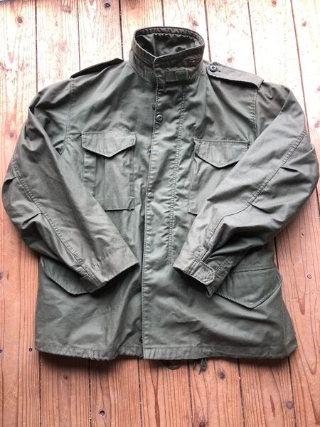 ALPHA INDUSTRIES ミリタリージャケット/L コットン