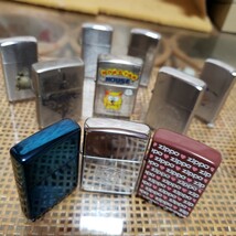 送料無料 点火確認済 ZIPPO ジッポー 10本セット まとめ 米国製 OIL LIGHTER オイルライター(検 DUPONT デュポン dunhill ダンヒル Cartier_画像10