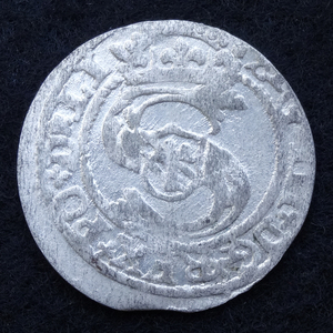 ◎1599年 ポーランド・リトアニア共和国領リヴォニア公国 ジグムント3世 1シリング銀貨