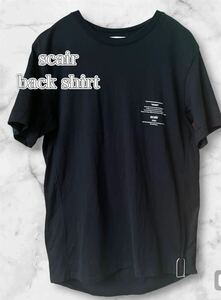 希少】【美品】 scair back shirt Tシャツ　黒　ブラック 2 半袖Tシャツ Tシャツ 