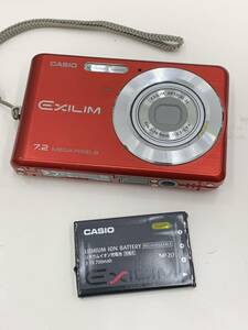 CASIO カシオ EXILIM コンパクトデジタルカメラ EX-Z77 動作未確認 ジャンク 7067