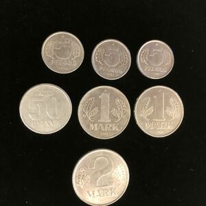 ドイツ　コイン×7枚 管理K26
