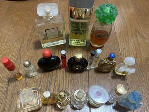  perfume, perfume. empty bin CHANEL etc. 