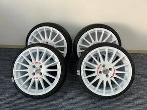 釧路発☆最落なし！17インチ OZ RACING 17×7Ｊ インセット40 オズレーシング　NANKANG ULTRA SPORT NS-Ⅱ 185/35R17 4本 売切！