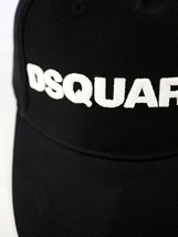 定価3万 ディースクエアード DSQUARED2 ワンランク上のアクセントに最適♪存在感放つ立体ロゴ刺繍ベースボールキャップ 帽子 ワンマイル_画像8