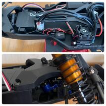 GFORCE (ジーフォース) GENOVA (ジェノバ) 2WD Buggy Kit 組立済み ESC モーター サーボ オプションパーツ各種 付き_画像6