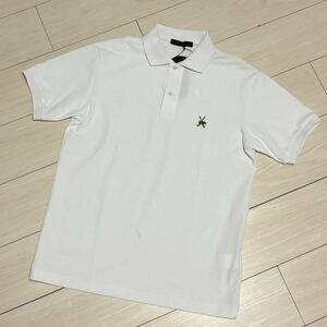 未使用 タグ付 SCYE BASICS for UNITED ARROWS GOLF サイベーシック 半袖 ポロシャツ 38 ホワイト TEIJIN SOLOTEX ゴルフウェア 別注