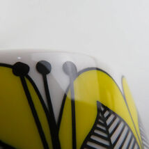 美品 marimekko マリメッコ ケスティト ボウル 2枚 ペア 黄色 深皿 鉢 250ml 北欧 SU6911G_画像7