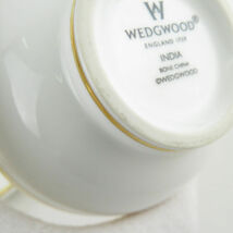 WEDGWOOD ウェッジウッド インディア ジャパニーズカップ＆ソーサー 4客 セット 湯呑み SU6324K_画像5