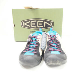 1円 美品 KEEN キーン 1027425 JASPER ROCKS SP ジャスパー ロックス エスピー ローカットスニーカー 26cm レザー他 メンズ AU2364C