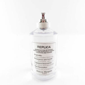 1円 美品 Maison Margiela メゾンマルジェラ REPLICA レプリカ レイジー サンデー モーニング 香水 100ml EDT BT472AC