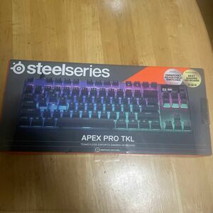 [訳あり]SteelSeries Apex Pro TKL (2023) US 64856 ブラック有線 英語配列