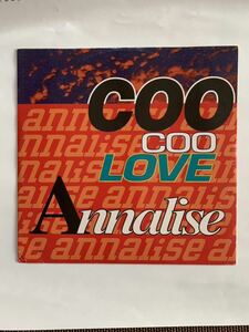 12インチANNALISE / COO COO LOVE ABEAT1167 ユーロビート　パラパラ　マハラジャ　DISCO