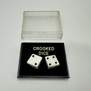 『変形型ダイス CROOKED DICE/元箱』テーブルマジック手品奇術道具ギミックサイコロ