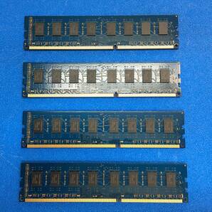 中古 ADTEC ADS12800D-L8GHC-MPC3L-12800DDR3L240pinUDIMM1.35V8GB 正常稼動品 4枚セットの画像4