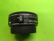 中古美品 CANON EF-S24mm F2.8 STM レンズ_画像3