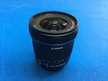 中古美品 CANON EF-S10-18mm F4.5-5.6 IS STM　 レンズ_画像1