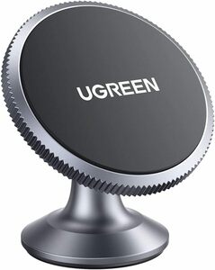 UGREEN 車載ホルダー マグネット 超強磁力 360°調整可能 スマホホルダー 車 片手操作 スマホスタンド iPhone 1