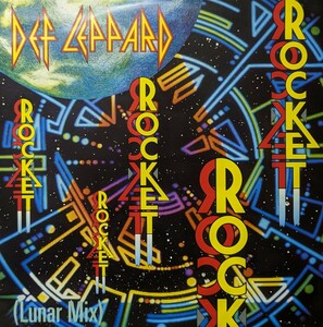 ◎特選◎DEF LEPPARD/ROCKET(THE LUNAR MIX)1987'UK PHONOGRAM12INCH