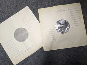 ☆UK盤Emitex inner sleeve クリアタイプ、ハーフクリアタイプ　2枚セット