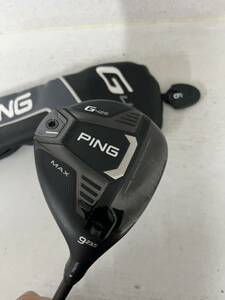 送料無料 希少 美品 ピン PING G425 MAX 9w 23.5度 FW ALTA JCB R フレックスR フェアウェイウッド ヘッドカバー