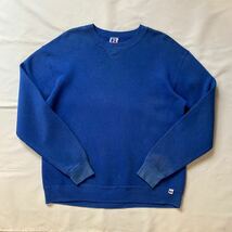 90s RUSSELL ATHLETIC BLANK SWEAT MADE IN USA ラッセルアスレチック 無地スウェット アメリカ製 USA製 アメカジ 80s 送料無料_画像2