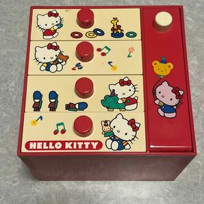 HELLO KITTY アンティーク レトロ雑貨 サンリオ ミニチェスト レトロ 収納 小物入れ 昭和レトロ 当時物 ハローキティ