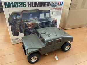 TAMIYA タミヤ 1/12 電動RCカー ラジコン M1025 HUMMER ハマー TA01シャーシ ダイナランスーパーツーリングモーター　MC330CR 付き