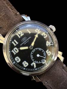 *IWC/ military watch / army for clock /smoseko/ antique / hand winding 