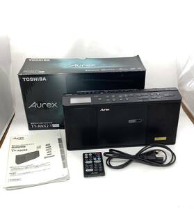 【動作確認済】Aurex　TY-ANX2 (K)ブラック　TOSHIBA 東芝SD /USB /CD /ラジオ　Bluetooth 