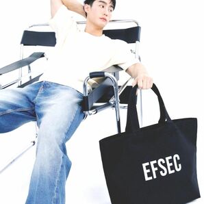 《新作》EFSEC　オリジナルトートバッグ　ブラック　ForceBook