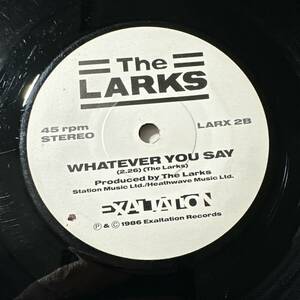 The Larks - All Or Nothing Girl ☆クラブヒットMaggie Maggie MaggieでおなじみのLarksのシングル☆ロンドンナイト☆SKA