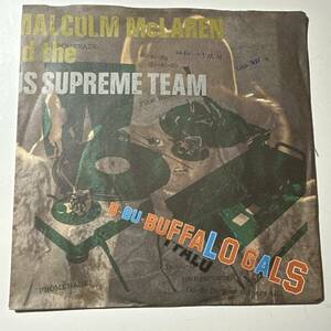 Malcolm McLaren & The World's Famous Supreme Team - Buffalo Gals ☆ドイツORIG 7″☆オールドスクール・クラシック